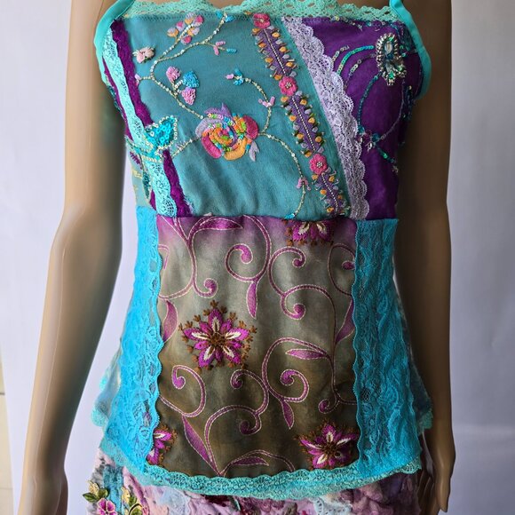 Bejewelled Enchantment Top | Roselani Jasmin | Size Small - Picture 4 of 12